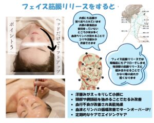 フェイス筋膜リリースによるお顔の変化
